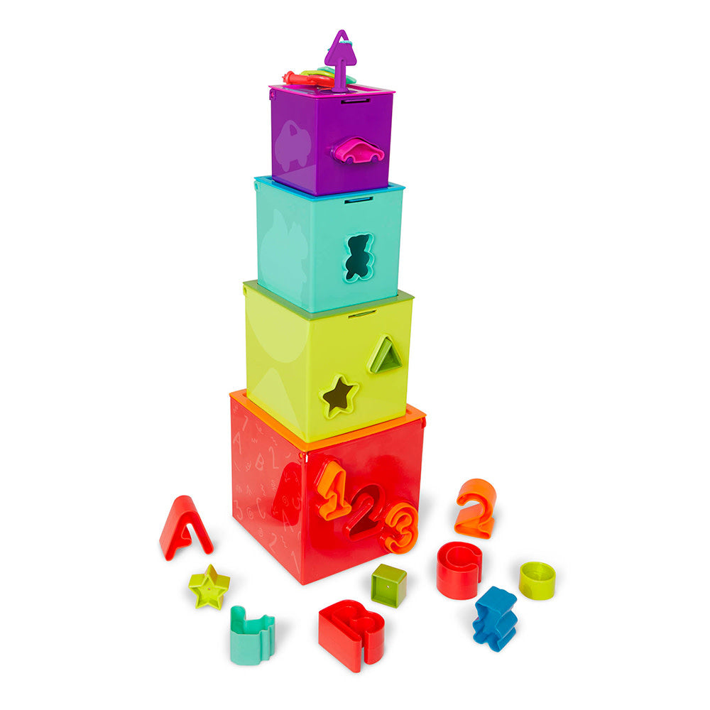 Battat - Lock & Learn Activity cubes