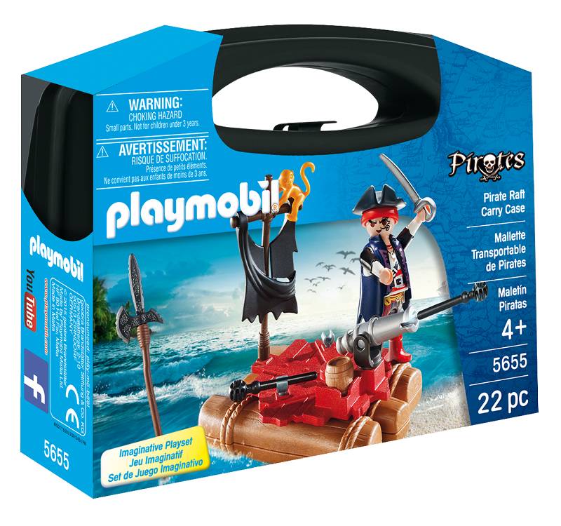 Playmobil 5655 Pirate Raft Carry Case