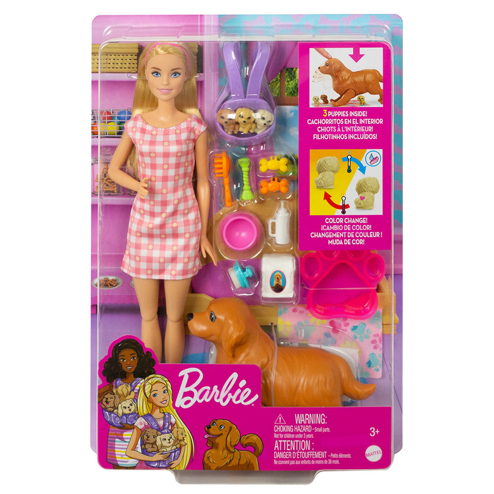 Barbie - Doll and Newborns Pups