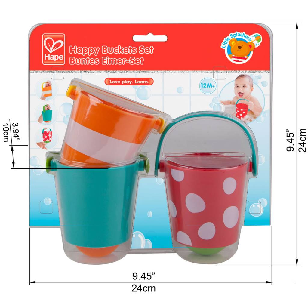 Hape E0205 Happy Buckets Set