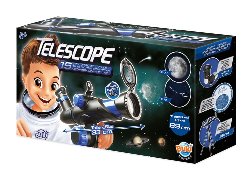 Buki France Espace - Télescope & 15 activités