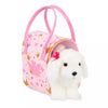 Pucci - Pink Crown Bag w/Plush Pup