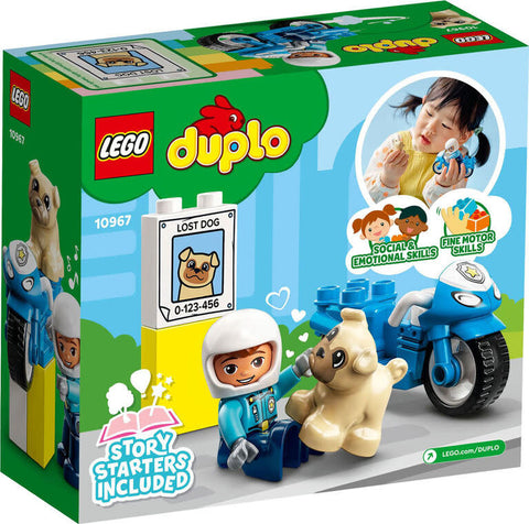 10967 Duplo: Police Motorcycle