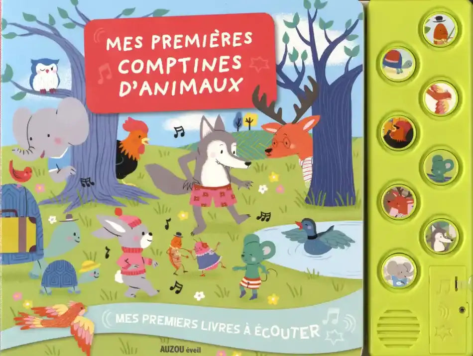Mes premières comptines d'animaux