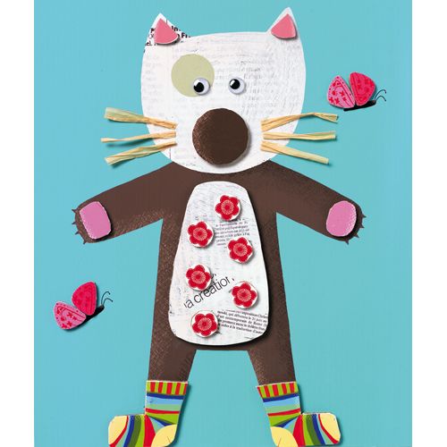 Collages for little ones / Little Animals