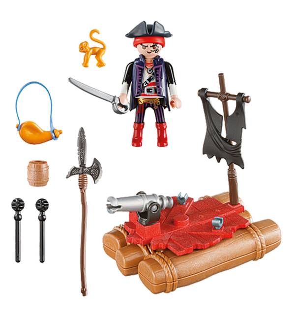 Playmobil 5655 Pirate Raft Carry Case