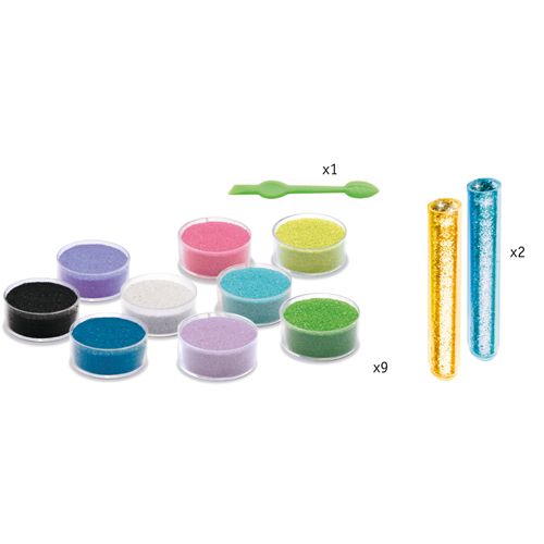 Djeco 08663 Colored sand / Dazzling birds
