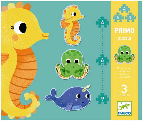 Primo Puzzle / In the sea / 4,6,9 pcs