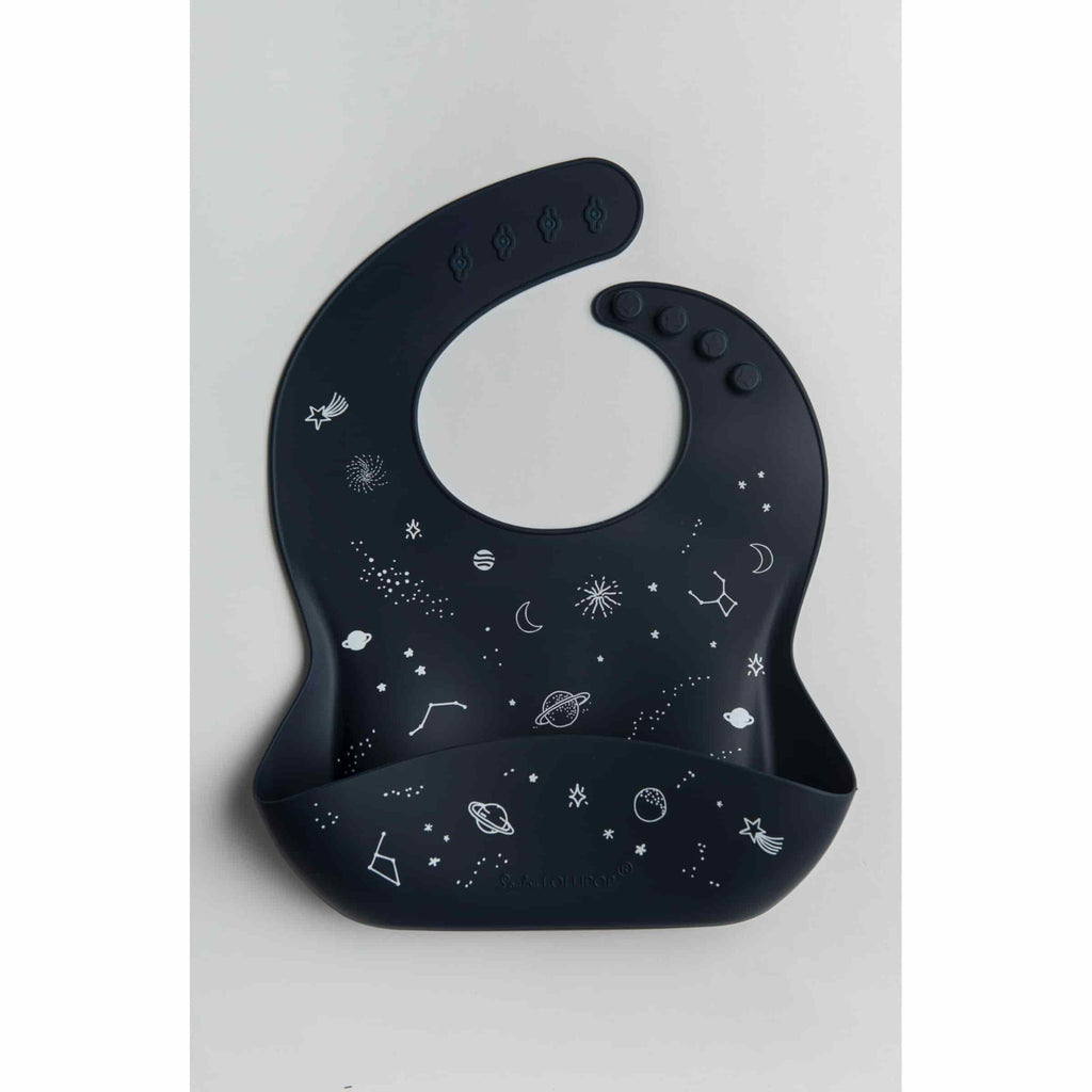 LOULOU LOLLIPOP SILICONE BIB - SPACe