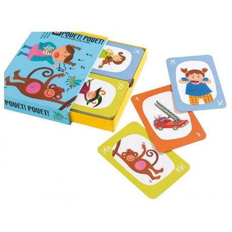 DJeco 05152 CARD GAMES Pouet! Pouet!