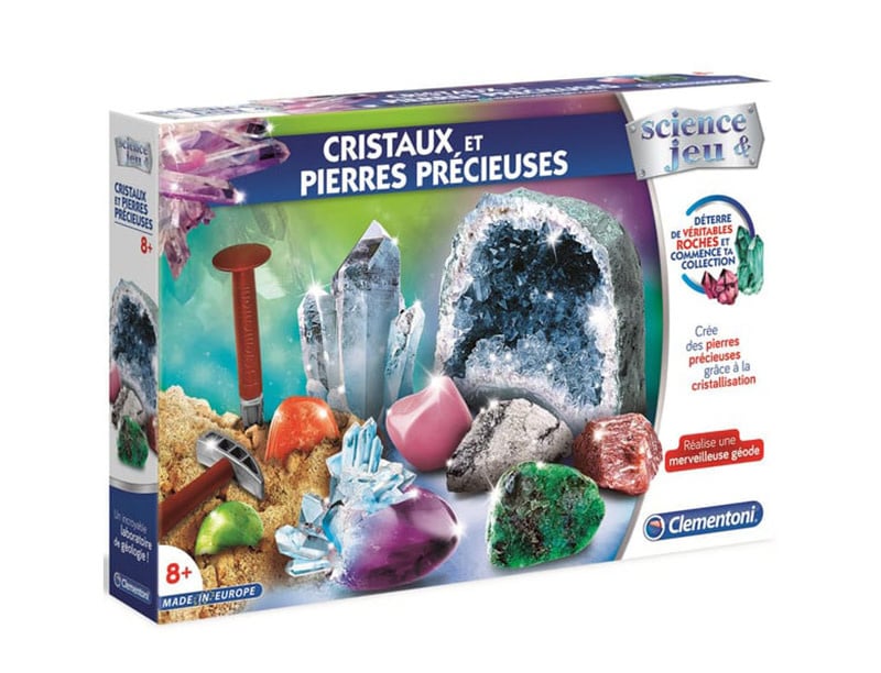 Coffret cristaux et pierre precieuse