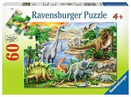 Ravensburger - Prehistoric Life Puzzle 60 pieces