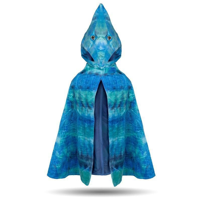 PTERODACTYL HOODED DINOSAUR CAPE  4-5 ans