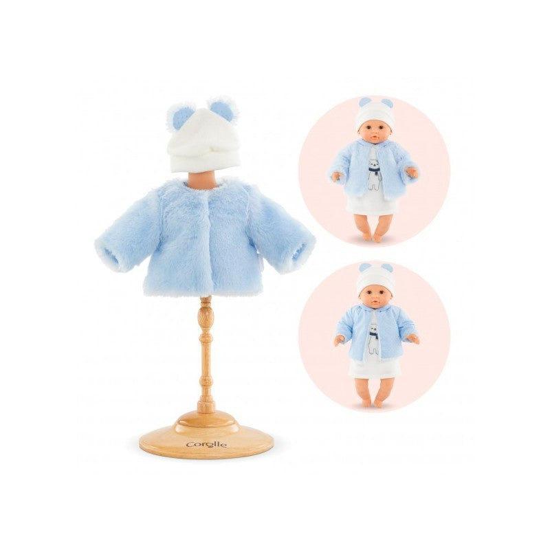 COROLLE COAT - WINTER SPARKLE FOR 12-INCH BABY DOLL