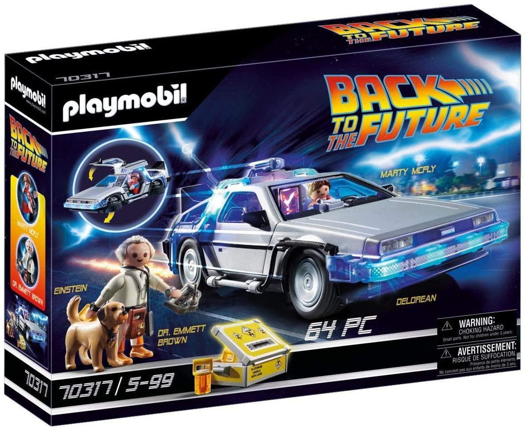 Playmobil Back to the future Delorean