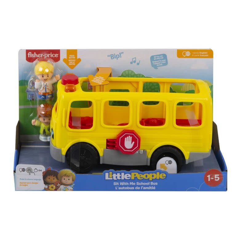 Fisher-Price - Little People - L'Autobus de l'Amitié - Édition bilingue