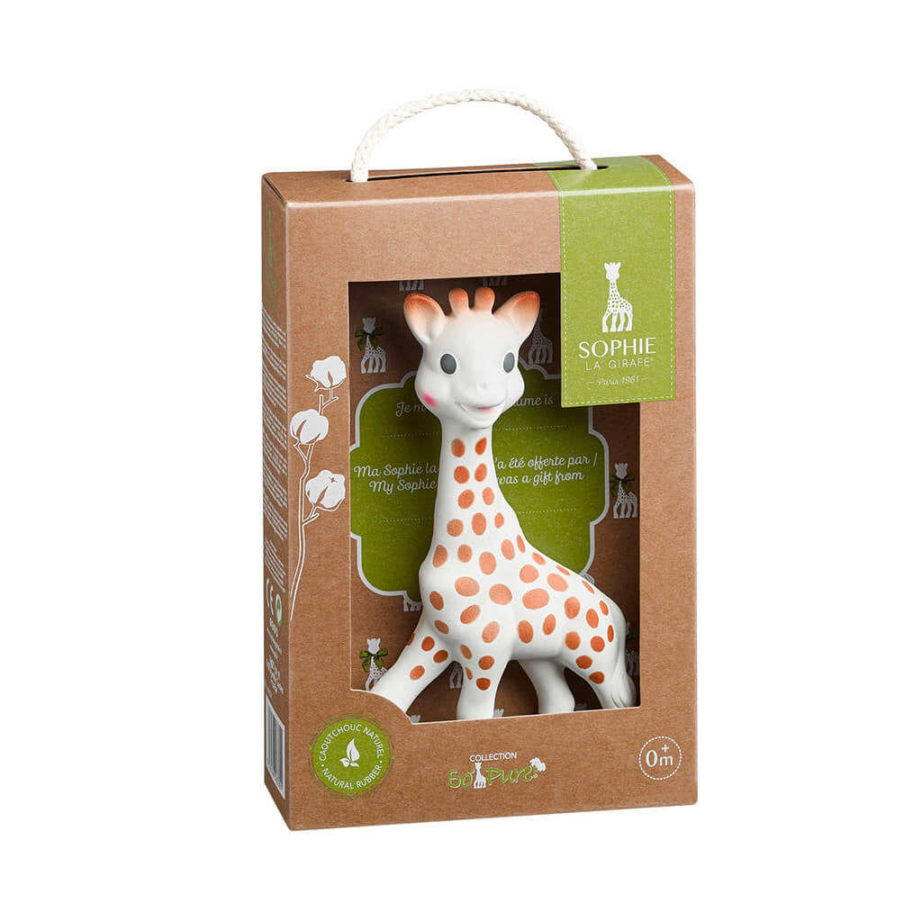 Sophie Giraffe Teether in So'Pure Box