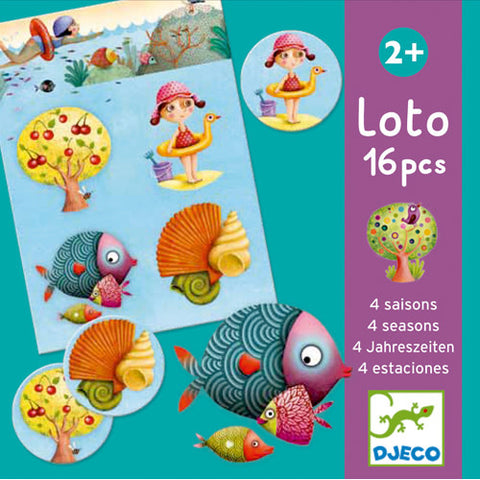 Djeco Loto des 4 saisons