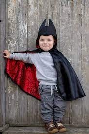 Baby Reversible Spider Bat Cape (Size 1-2T)