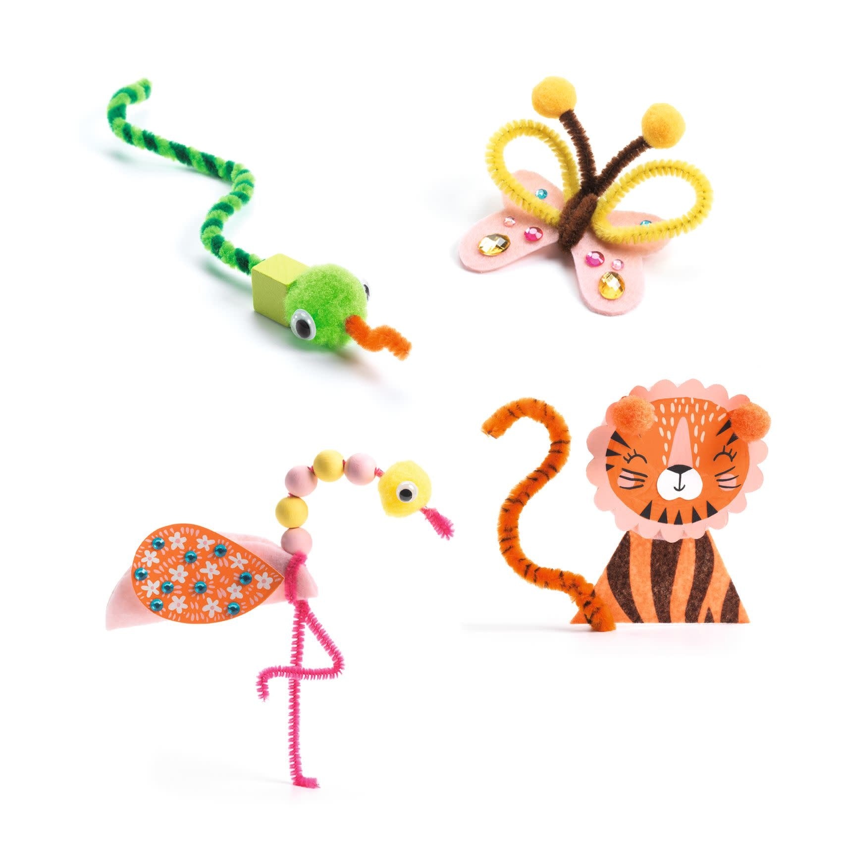 Colours for the little ones/ Jungle Animal Creation Box