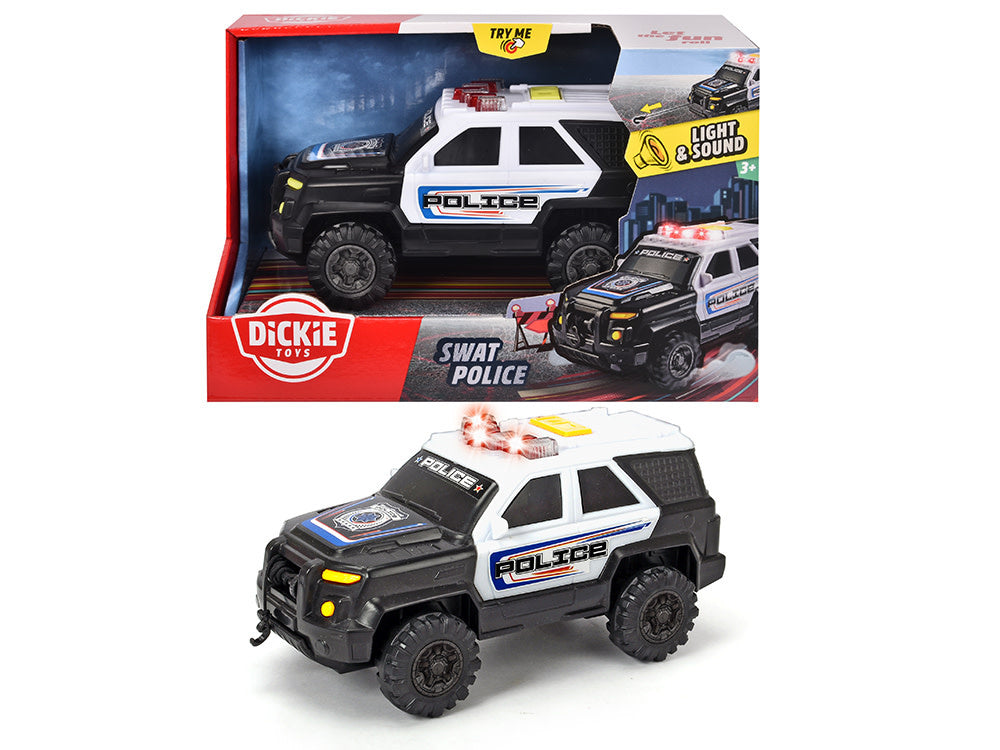 City Heroes - SWAT Police Truck Light and sound 18 cm