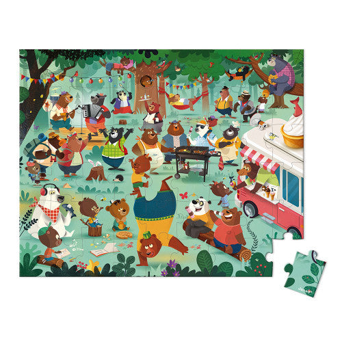 JANOD PUZZLE FAMILY BEARS 54 PCS