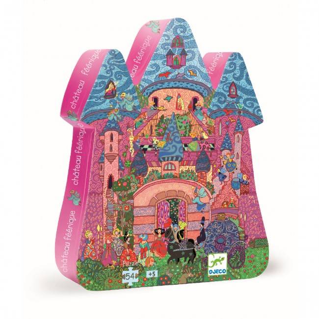 Djeco 07246 Pz - The fairy castle - 54 pieces children's jigsaw puzzle