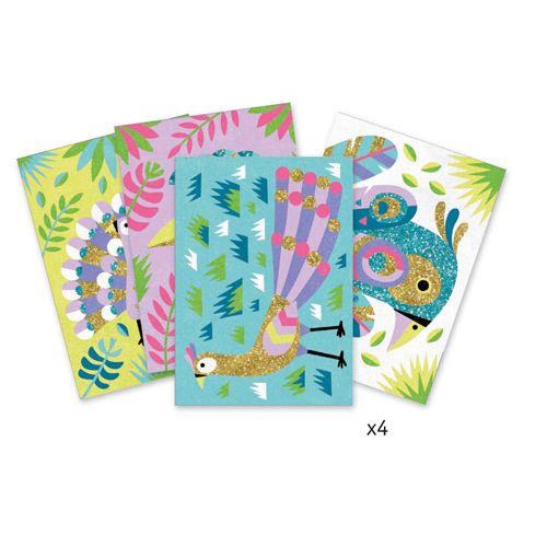 Djeco 08663 Colored sand / Dazzling birds