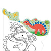 peinture a l'eau dinosaure