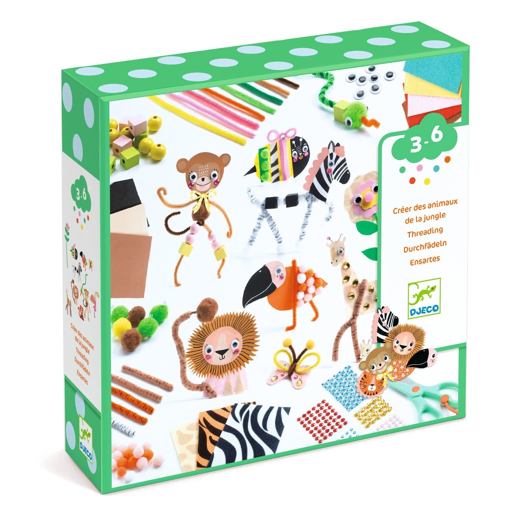 Colours for the little ones/ Jungle Animal Creation Box