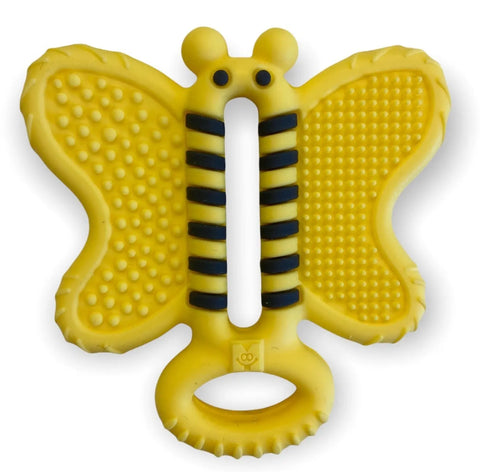 Malarkey Kids Baby Teether Brush - Bee Brush