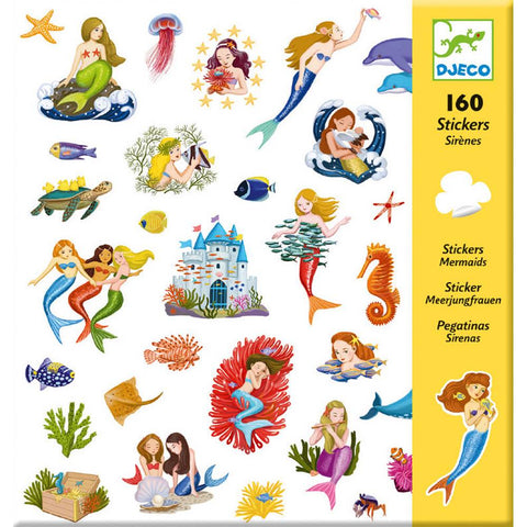 Djeco 08885 - Mermaid Stickers