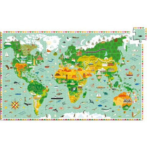 D 07412 Observation puzzle / Around the world / 200 pcs