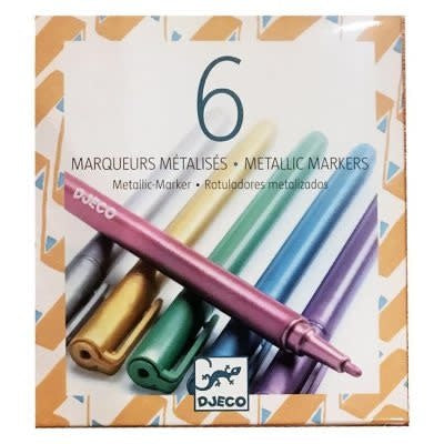 DJeco 08870  6 metallic markers