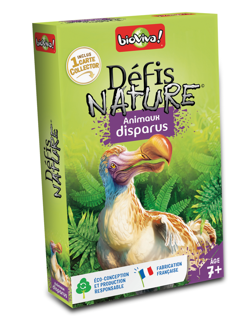 défis nature animaux disparus