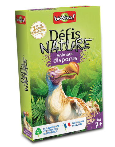 défis nature animaux disparus