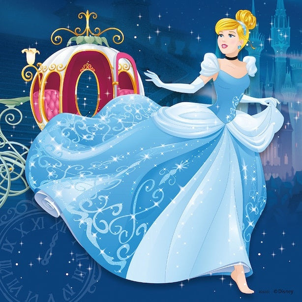 RAVENSBURGER PRINCESSES ADVENTURE  3x49 mcx