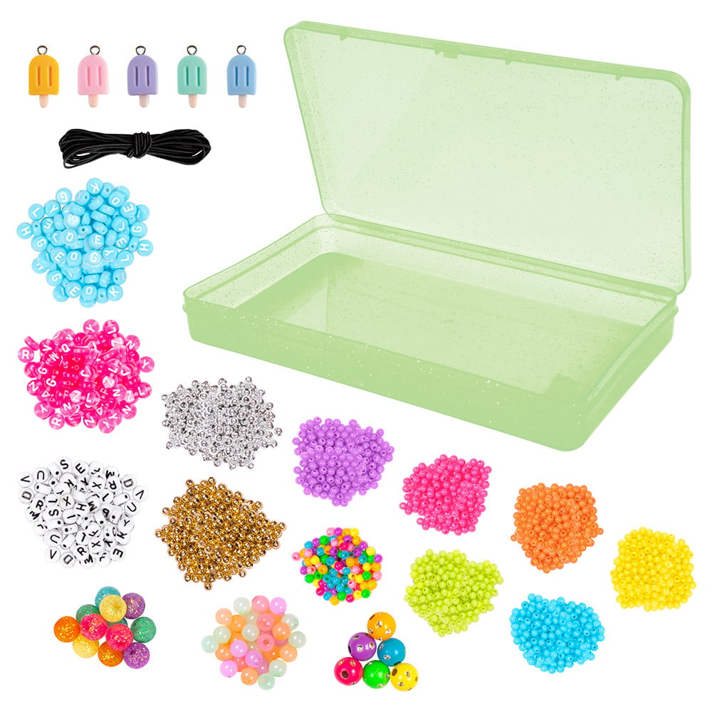   Fashion Angels - Ice Pop Bead Shop - Bead and Charm Set