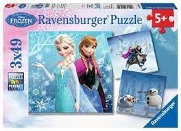 Frozen: Winter Adventures - 3x 49pc 