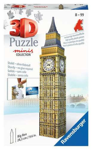 3D Mini Big Ben (54 pc) Ravensburger