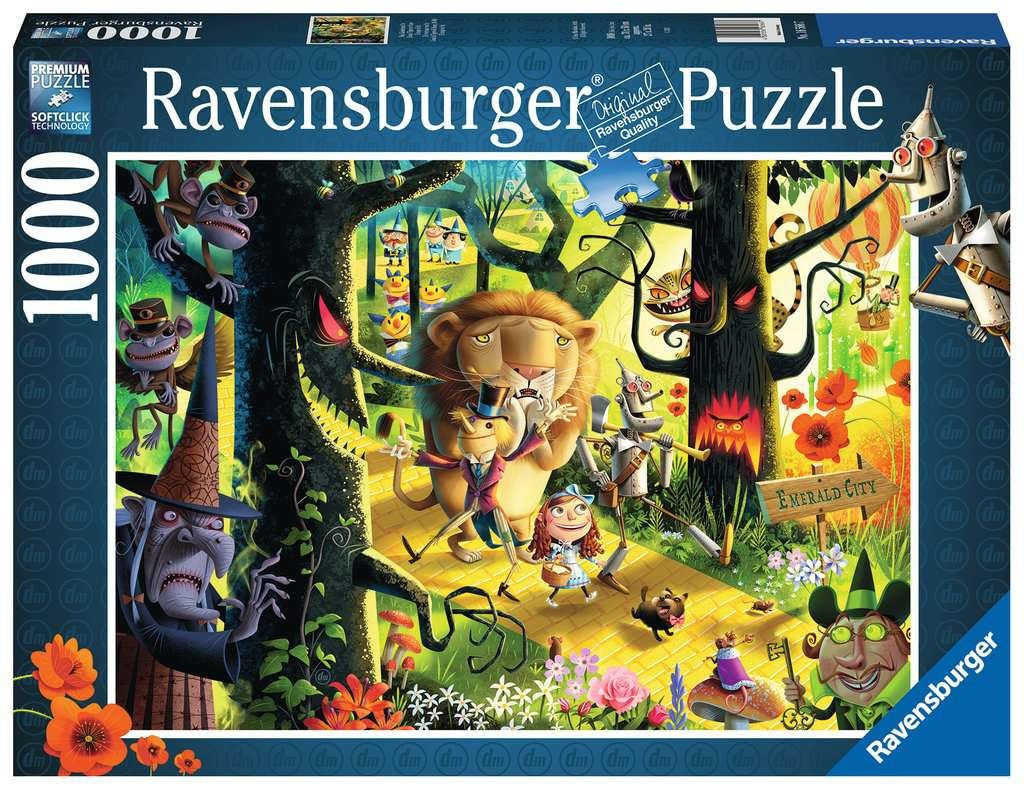 Ravensburger Lions, Tigers and Bears, Oh My! (Wizard of Oz) 1000 piece Jigsaw Puzzle