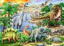 Ravensburger - Prehistoric Life Puzzle 60 pieces