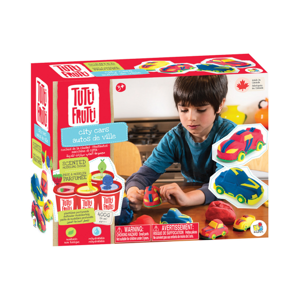 Tutti Frutti City Cars Modeling Dough Kit