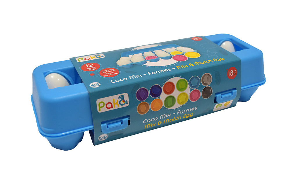 Pakö - Mix & Match Eggs Shapes 12 pieces